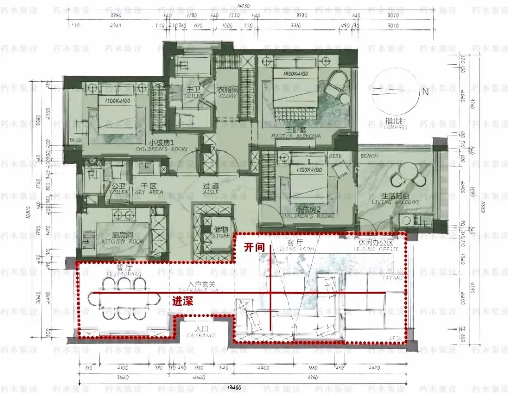 倍受追捧的横厅户型,方案布局逻辑你都清楚吗?《 室内设计师的方案头脑风暴 》  同个户型N种方案的疯狂脑洞演绎16套丨JPG格式丨991M