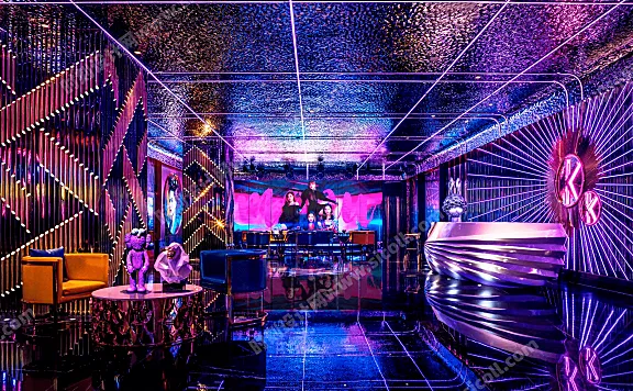 KTV娱乐空间设计高清效果图实景图参考大图合集丨43套900张丨JPG格式丨756M