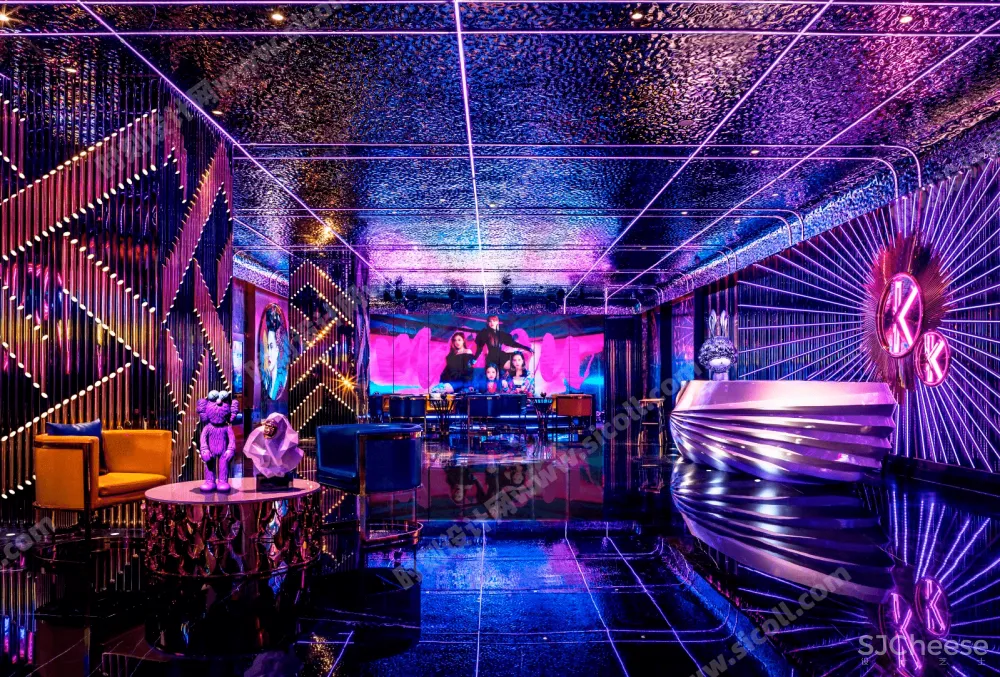 KTV娱乐空间设计高清效果图实景图参考大图合集丨43套900张丨JPG格式丨756M