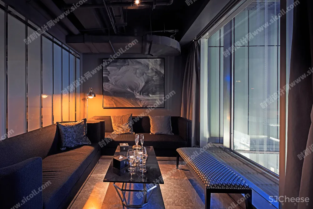 KTV娱乐空间设计高清效果图实景图参考大图合集丨43套900张丨JPG格式丨756M