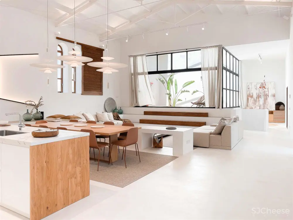 剧院本质的极简而不失温馨的住宅。西班牙剧院改造设计Can Garrover