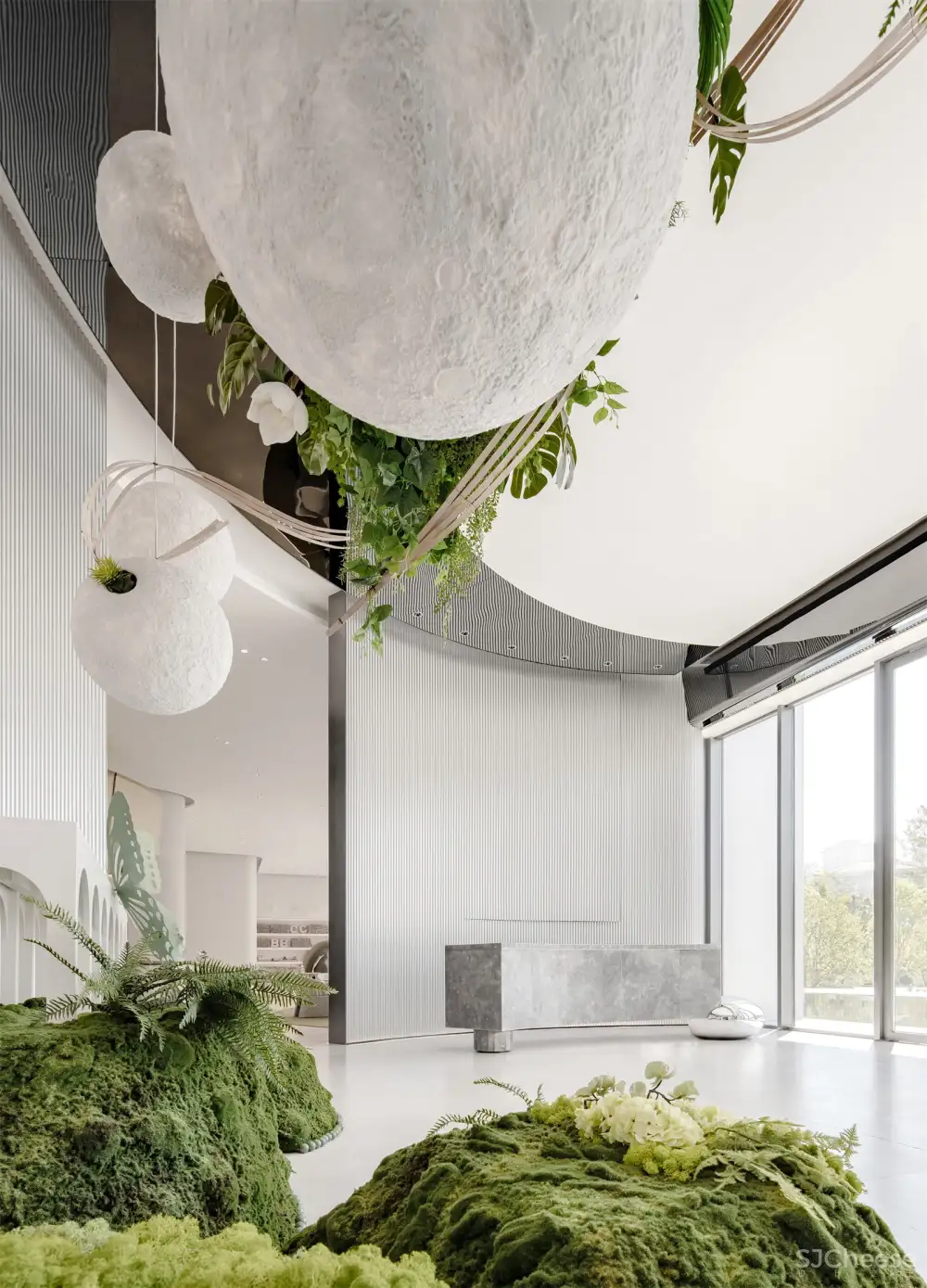 零次方空间设计 |  GREEN·FUN“树有洞天”乐园体验生活馆-融创学府壹号售楼处