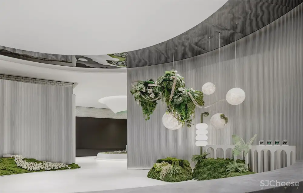 零次方空间设计 |  GREEN·FUN“树有洞天”乐园体验生活馆-融创学府壹号售楼处