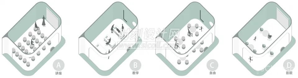 美容美发平立面规划设计方案图合集丨平立面-轴测图丨256P丨JPG格式-68M