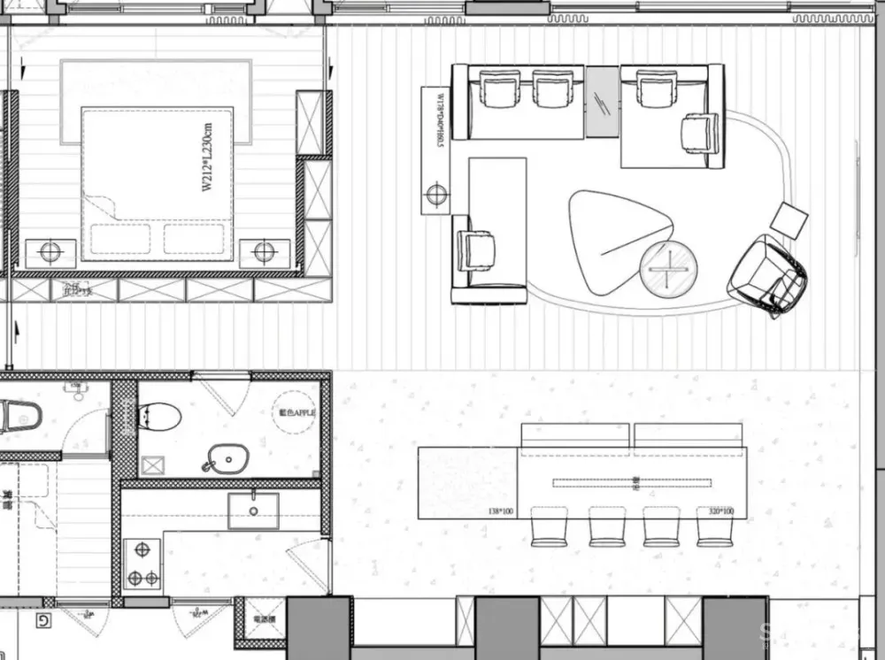 平面方案合集-家装公寓二居室平面方案布局图合集(790张)JPG丨 220M