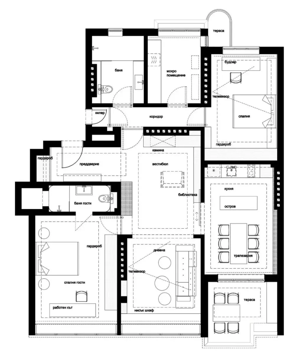 平面方案合集-家装公寓二居室平面方案布局图合集(790张)JPG丨 220M