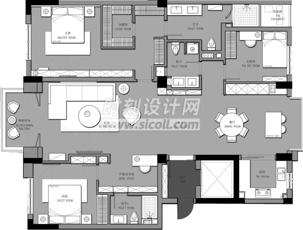 大平层平面布置方案合集丨600张丨JPG丨无水印丨268MB