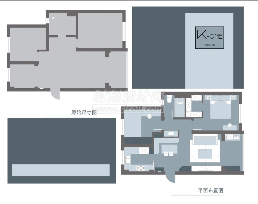 家装公寓一居室平面图合集-500张小户型平面图合集，请查收！
