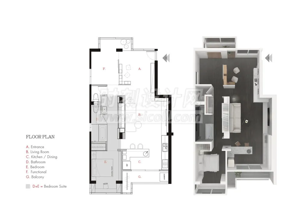 家装公寓一居室平面图合集-500张小户型平面图合集，请查收！