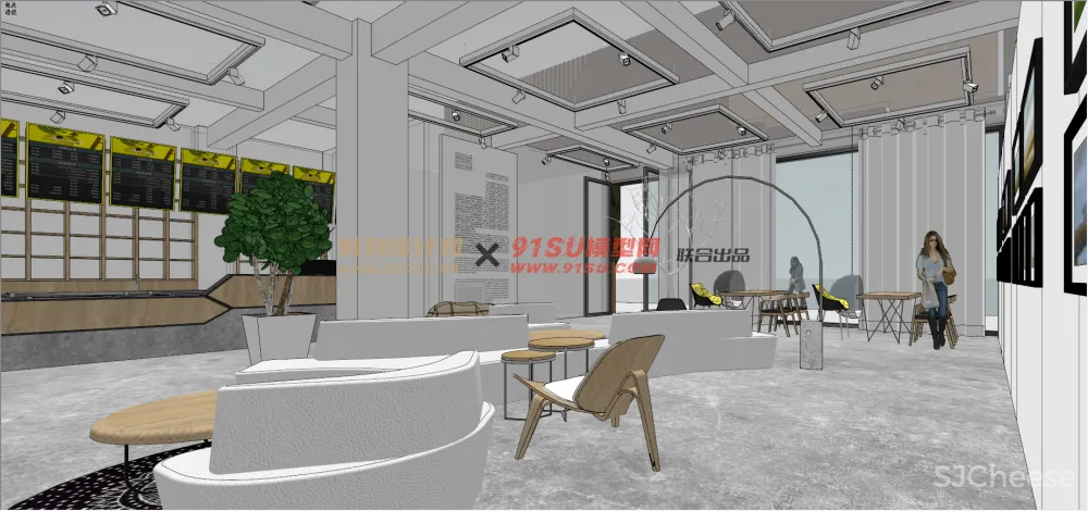 最新展台展厅展览专柜商业文化科技汽车空间SU模型丨18套SKP丨1.66G