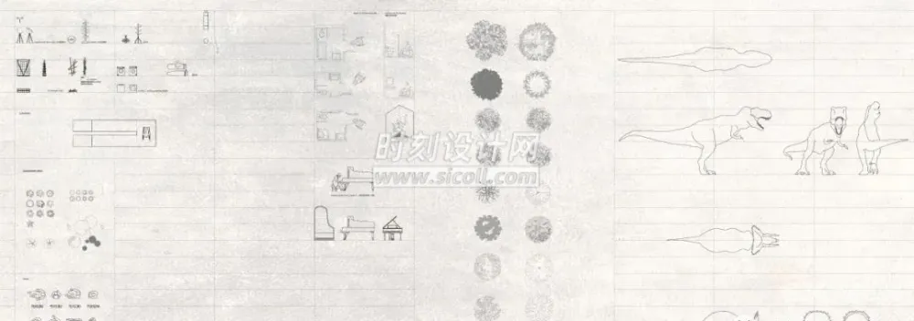 经典家具平立面CAD图库+俯视人物CAD图库丨文件大小：52MB丨文件格式：CAD+PSD