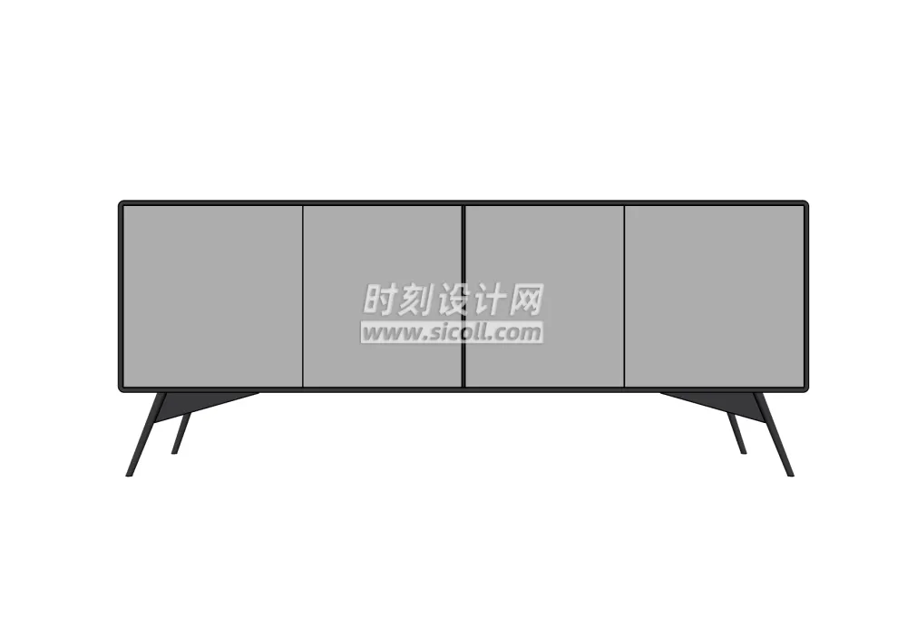 SU餐边柜储物柜系列-60个SU模型-SKP格式-340M