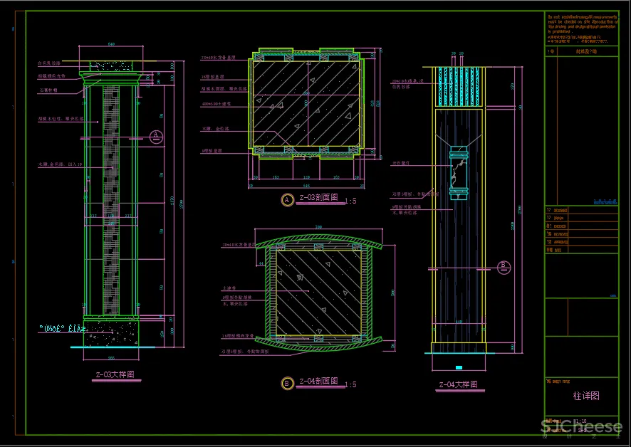 130个CAD详细节点CAD施工图,设计师必备节点大样图库