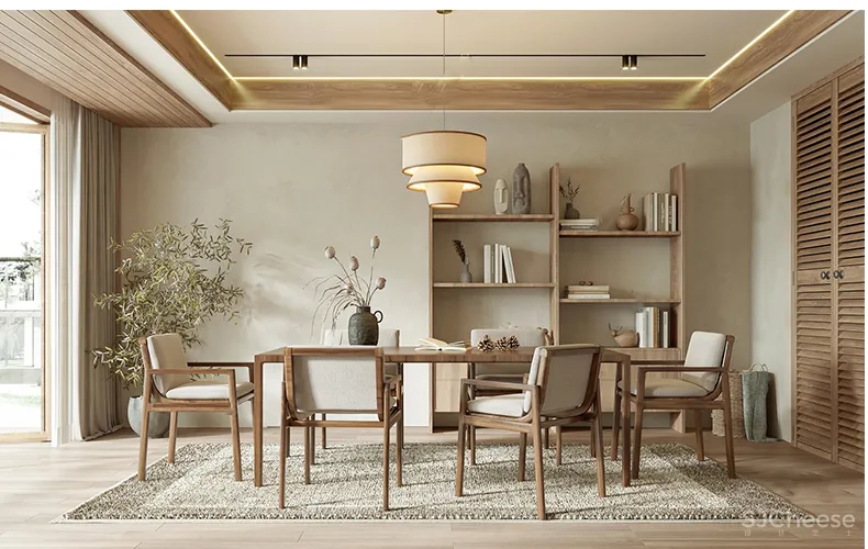 110套网红奶油风SU家装草图模型,客餐厅/厨房/卫生间/卧室/书房丨SKP格式丨20G