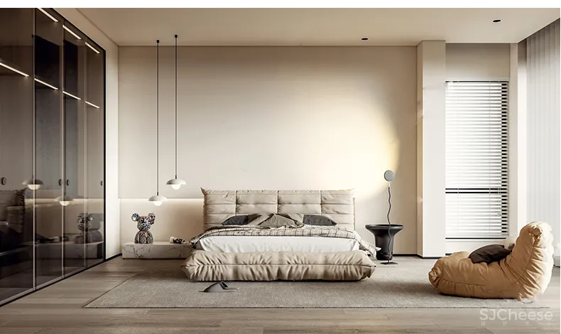 110套网红奶油风SU家装草图模型,客餐厅/厨房/卫生间/卧室/书房丨SKP格式丨20G