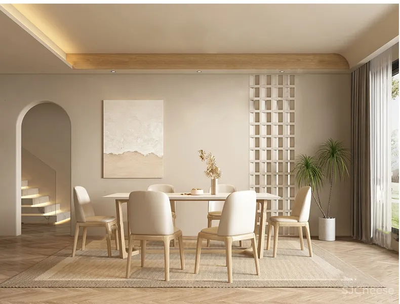 110套网红奶油风SU家装草图模型,客餐厅/厨房/卫生间/卧室/书房丨SKP格式丨20G