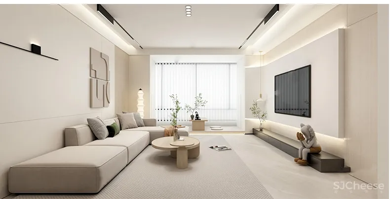 110套网红奶油风SU家装草图模型,客餐厅/厨房/卫生间/卧室/书房丨SKP格式丨20G