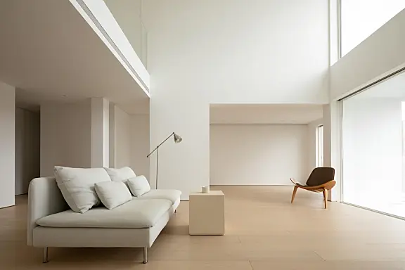 极简风味 · 顶层复式公寓