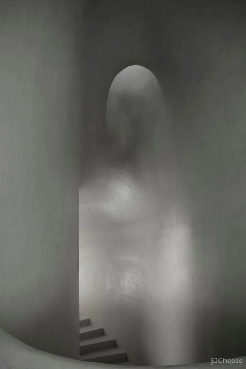 MAD在海口设计的「云洞图书馆」建成!室内外混凝土整体浇筑一次成型!