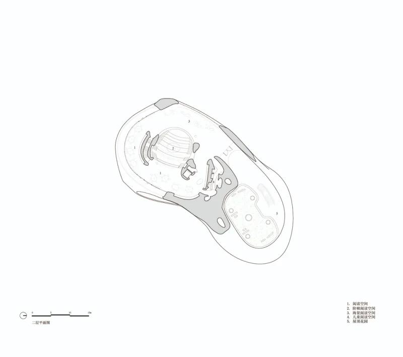 MAD在海口设计的「云洞图书馆」建成!室内外混凝土整体浇筑一次成型!