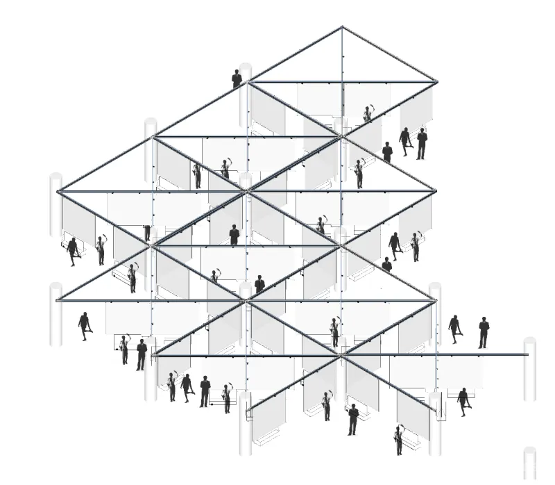奥默默工作室 从空间生产到空间生长：交大包玉刚图书馆空间改造