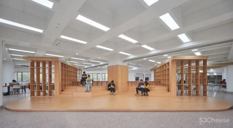 奥默默工作室 从空间生产到空间生长：交大包玉刚图书馆空间改造