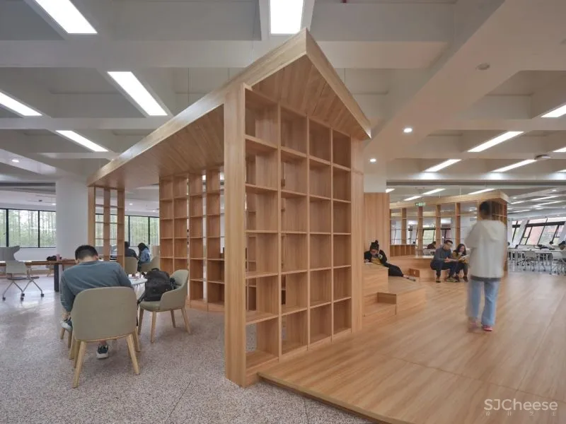 奥默默工作室 从空间生产到空间生长：交大包玉刚图书馆空间改造