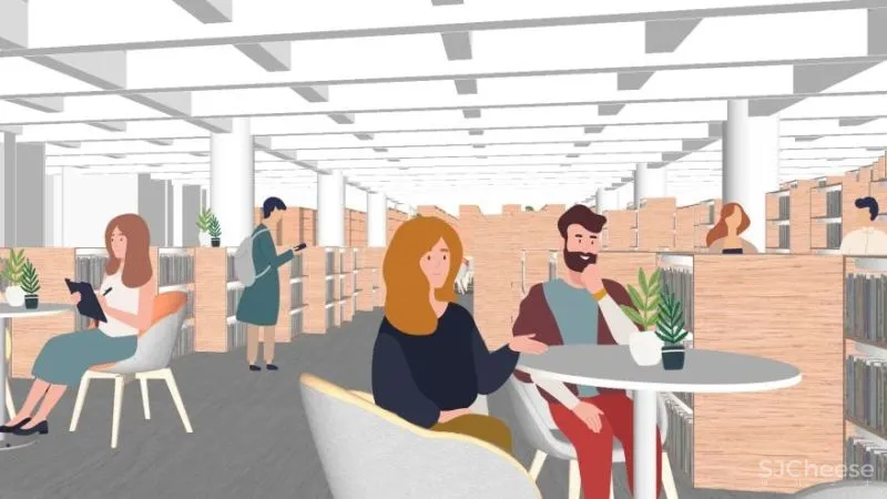 奥默默工作室 从空间生产到空间生长：交大包玉刚图书馆空间改造