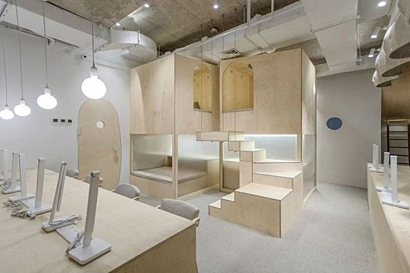 新作 城市中的温柔乌托邦 书一自习室,上海 多么工作室