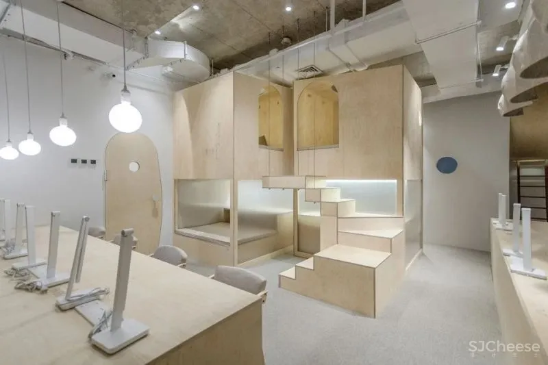 新作 城市中的温柔乌托邦 书一自习室,上海 多么工作室