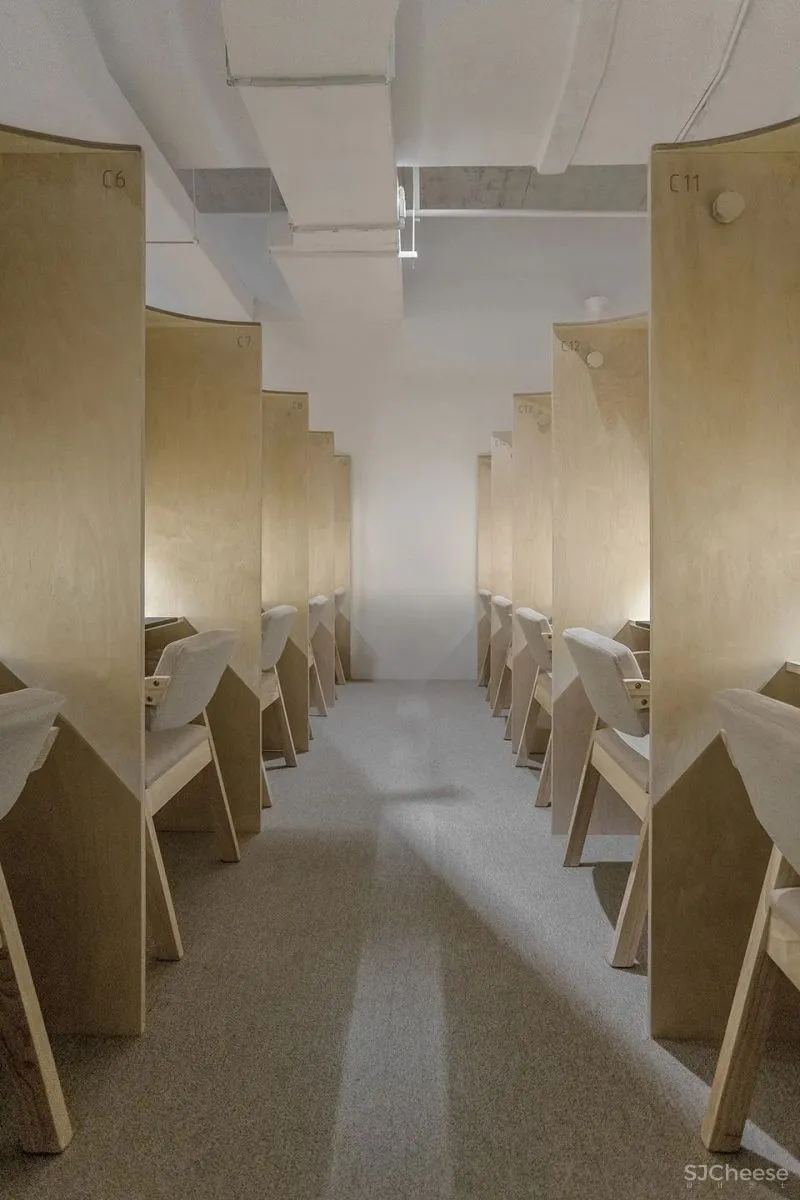 新作 城市中的温柔乌托邦 书一自习室,上海 多么工作室