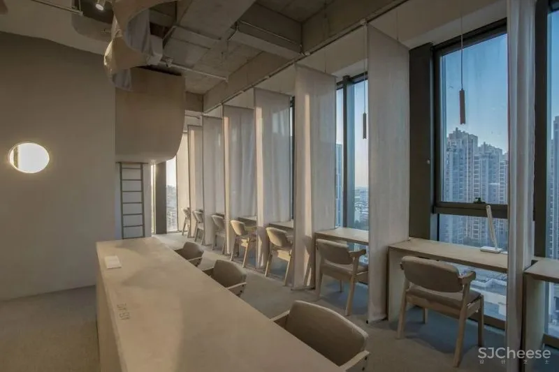 新作 城市中的温柔乌托邦 书一自习室,上海 多么工作室