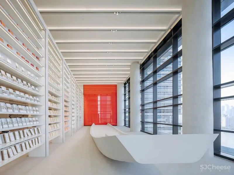 ABSTRACT CITY THE SATORI HARBOUR LIBRARY BY WUTOPIA LAB.