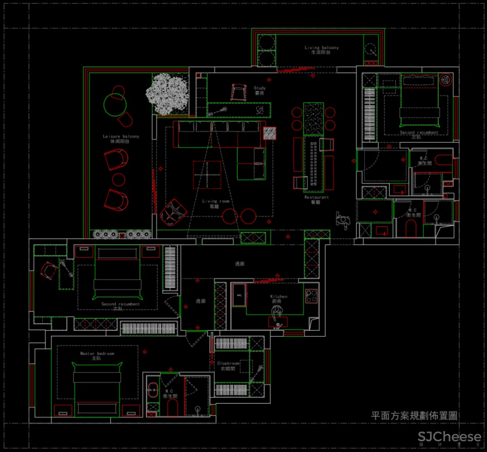 家装平面设计CAD方案优化500套丨DWG丨63M