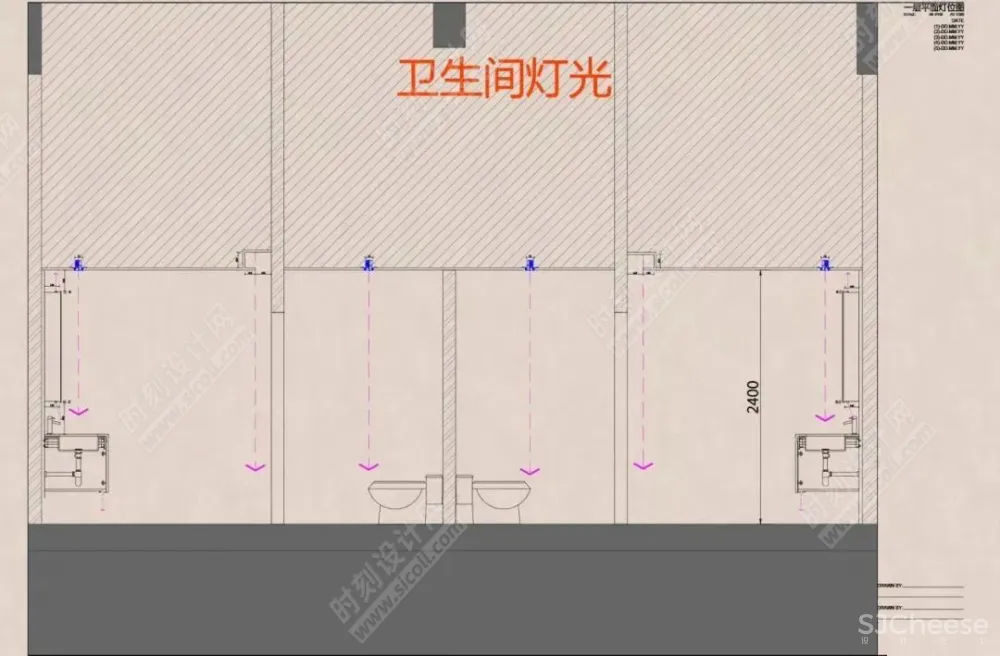 灯光场景的运用及CAD节点概念图丨CAD+PDF+JPG丨248.37M
