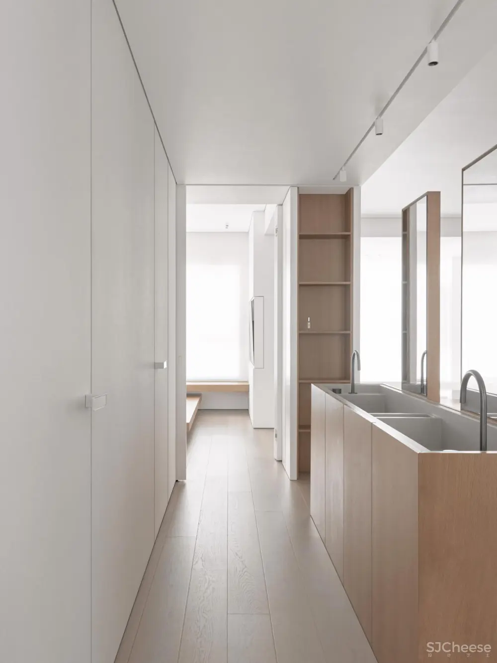 位于上海的极简住宅丨黑森林住宅 by Kanstantsin Remez, MANN Architects