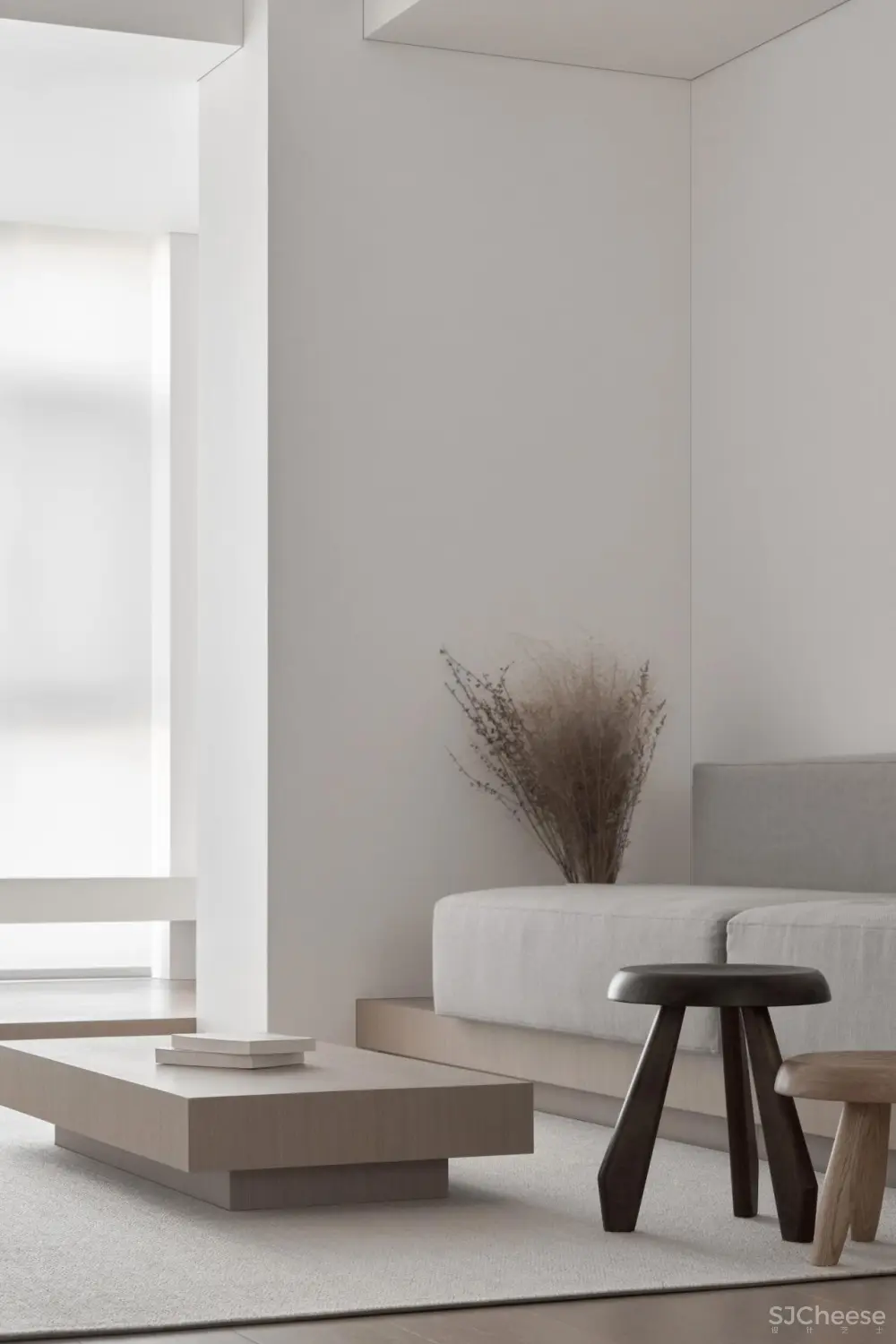 位于上海的极简住宅丨黑森林住宅 by Kanstantsin Remez, MANN Architects