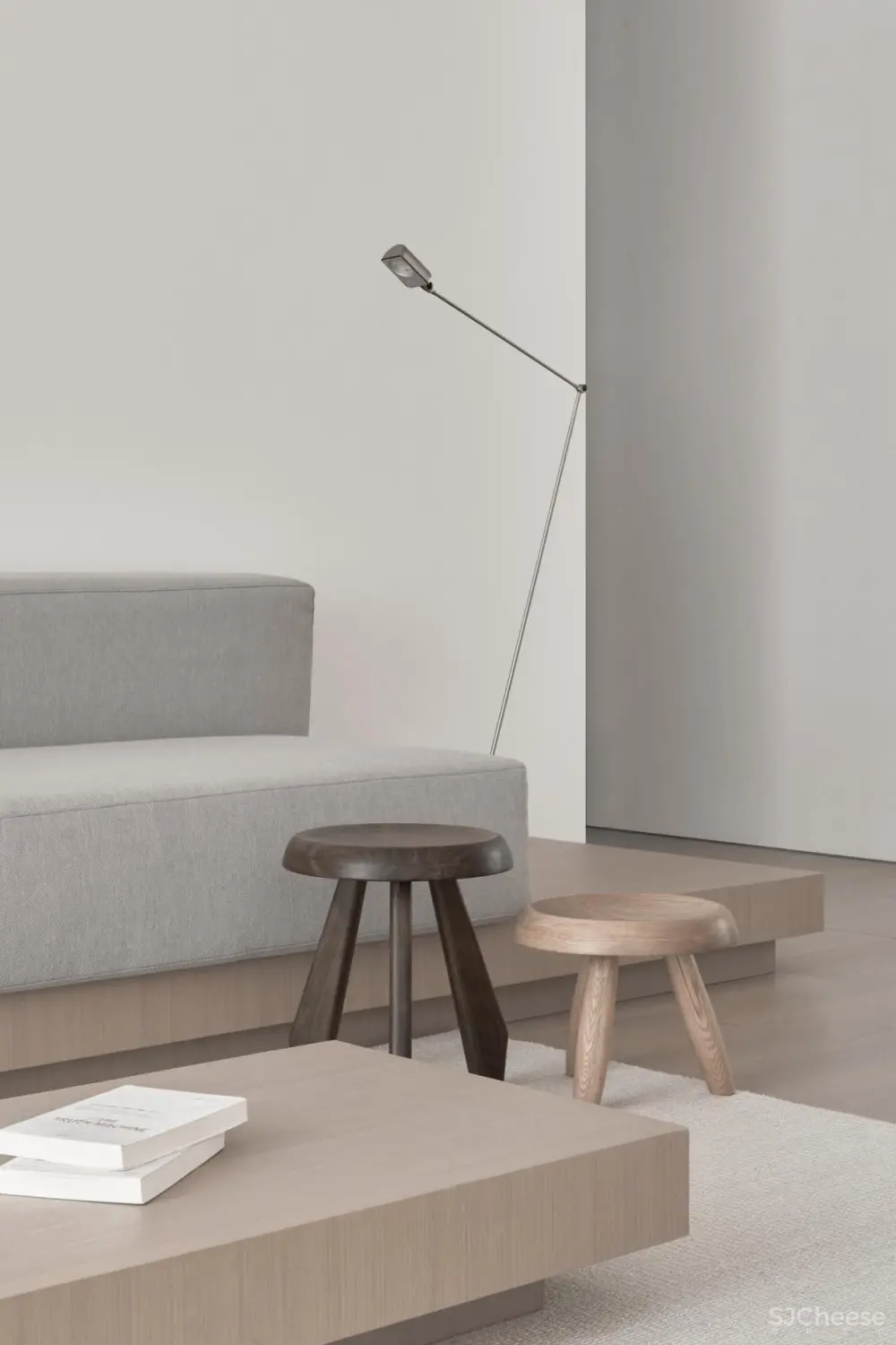 位于上海的极简住宅丨黑森林住宅 by Kanstantsin Remez, MANN Architects