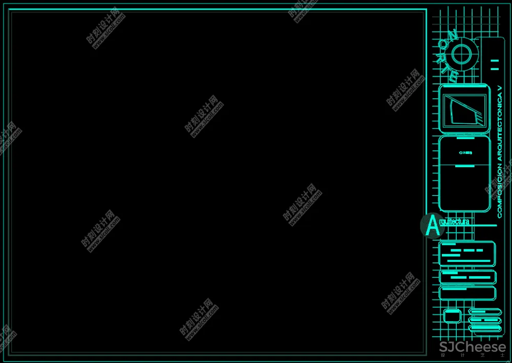 42套国外创意CAD图框丨DWG丨2.86M