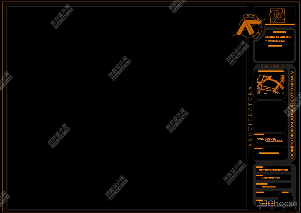 42套国外创意CAD图框丨DWG丨2.86M