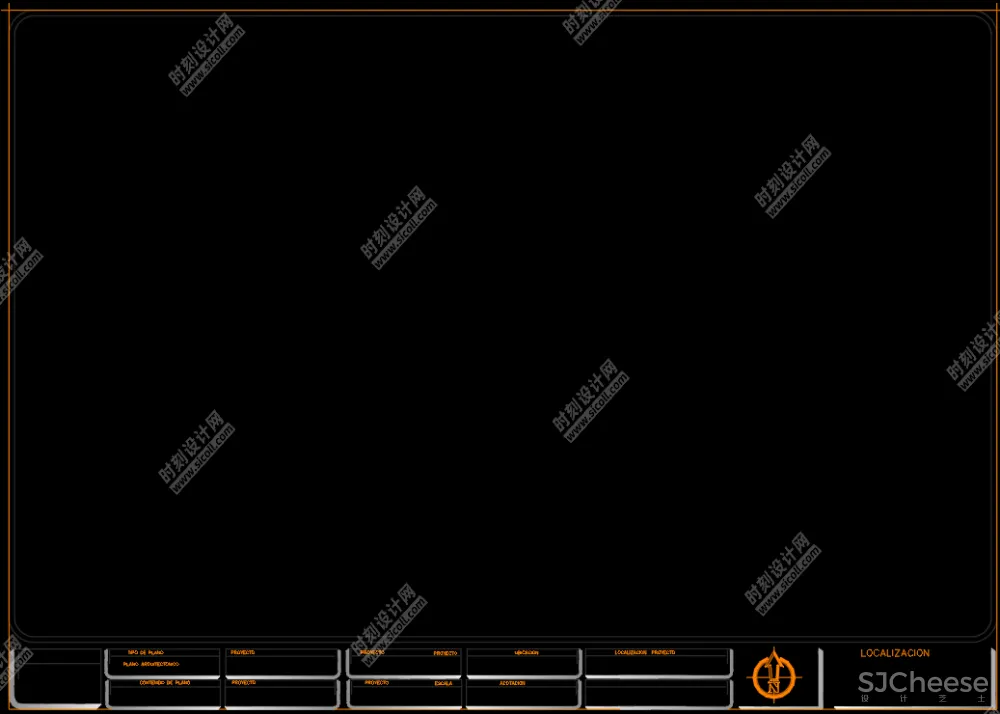 42套国外创意CAD图框丨DWG丨2.86M