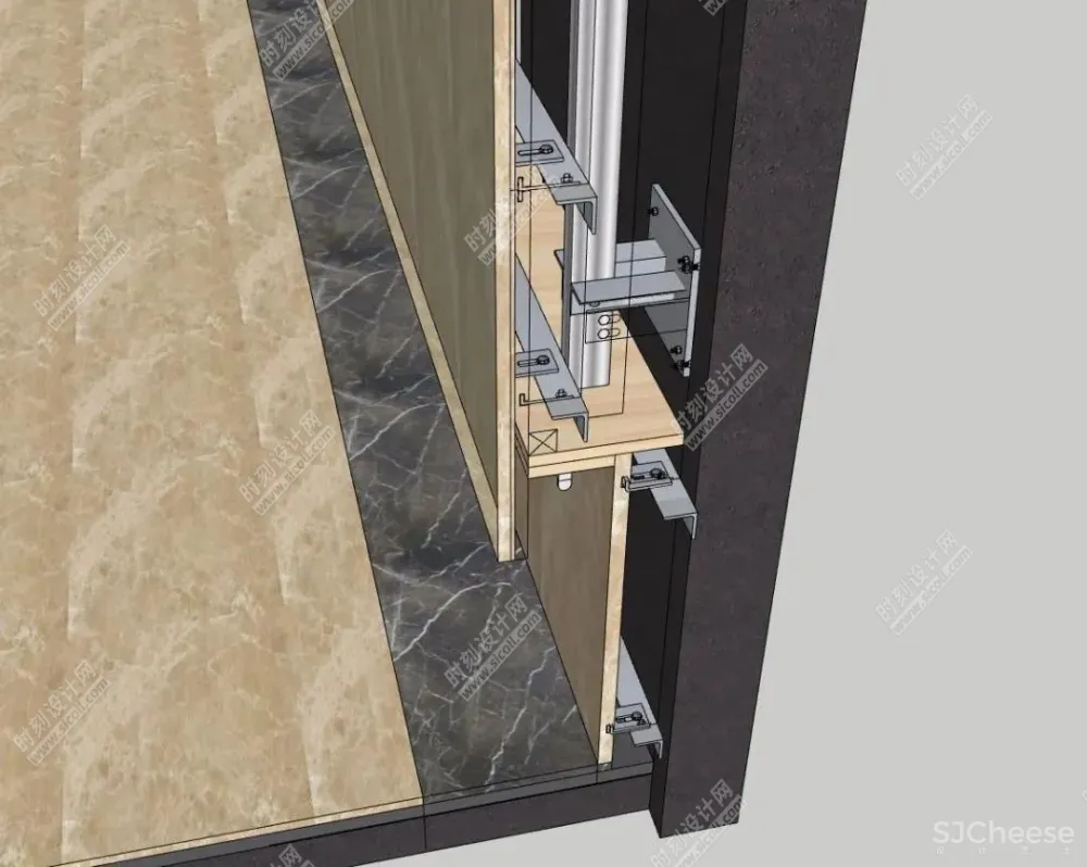 木饰面+石材分类工艺节点质量通病解析丨MP4+CAD+PDF+JPG 丨327M