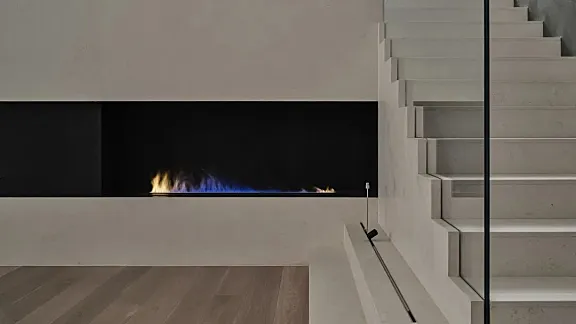 梧桐树下的420平米复式公寓 – 八荒设计