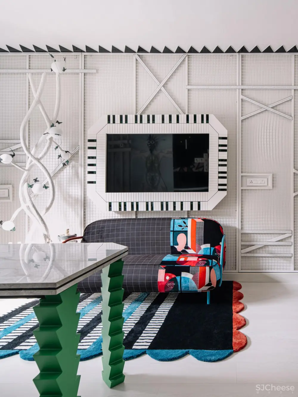 罪恶之城:在班加罗尔的一个受陌生事物启发的室内设计工作室,由Multitude of sins设计。