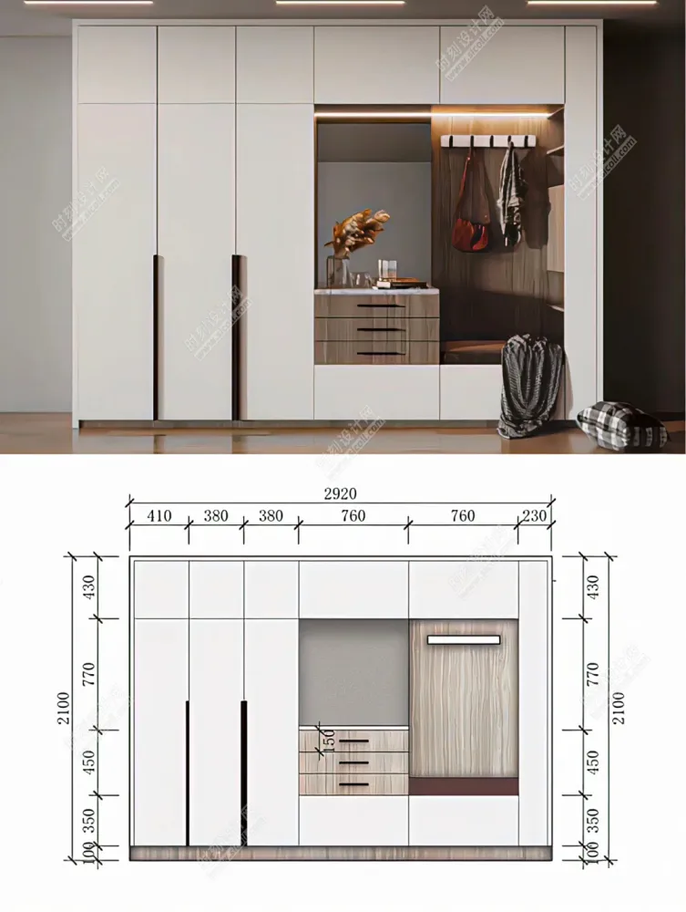 2023流行背景墙设计效果图+背景墙尺寸材料标注丨JPG丨1.25G