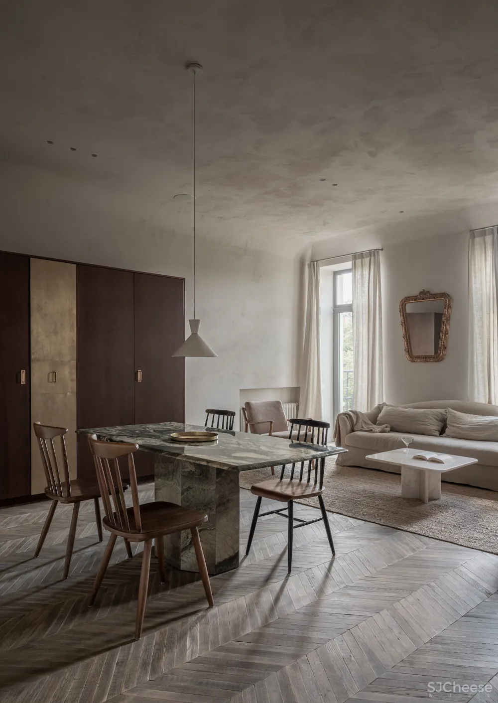 乌克兰基辅的极简主义住宅改造,Rina Lovko与Daryna Shpuryk联合设计