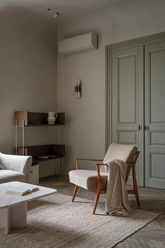 乌克兰基辅的极简主义住宅改造，Rina Lovko与Daryna Shpuryk联合设计