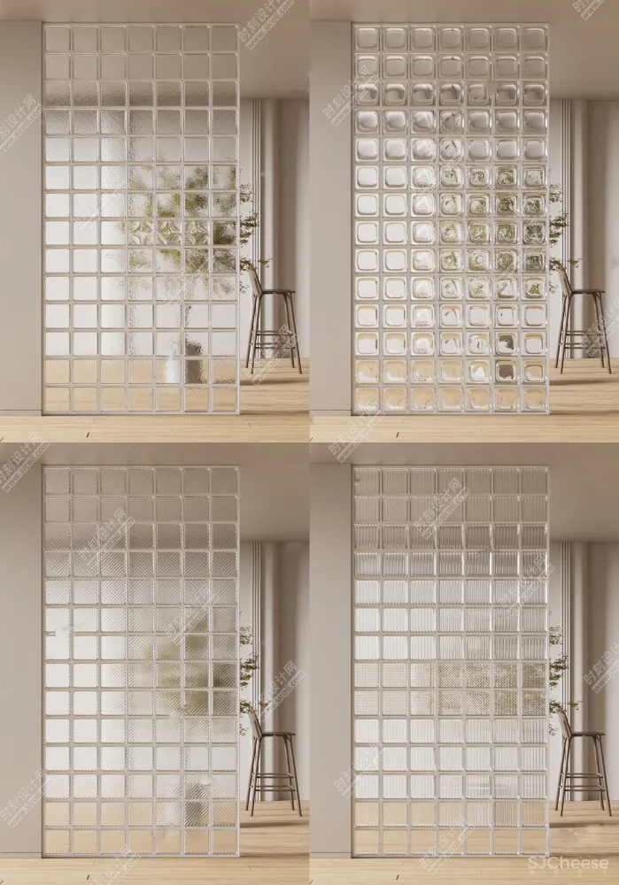 2023玻璃砖模型合集丨SU+3DMAX丨3.65G