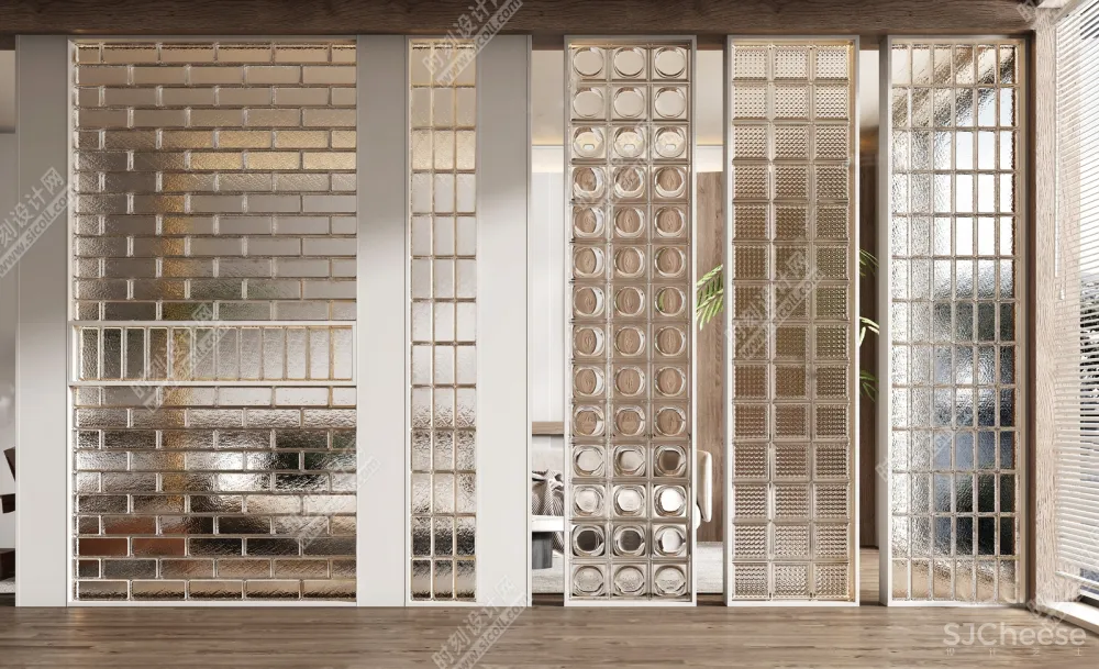 2023玻璃砖模型合集丨SU+3DMAX丨3.65G