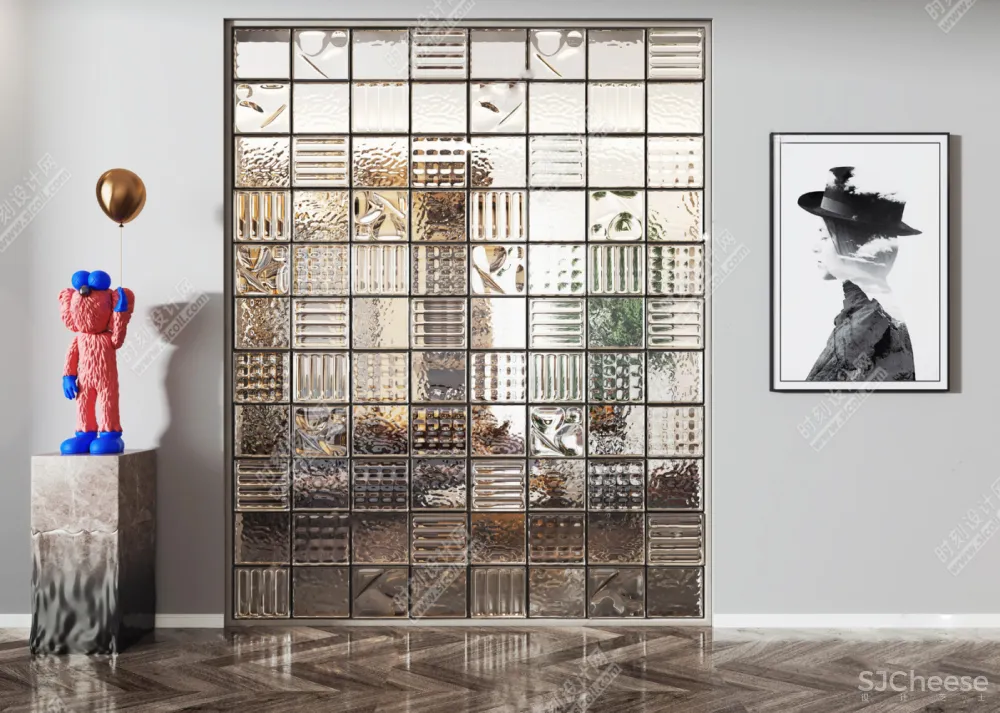 2023玻璃砖模型合集丨SU+3DMAX丨3.65G